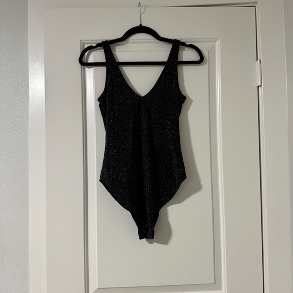 Wild fable glitter sleeveless bodysuit - Picture 4 of 5